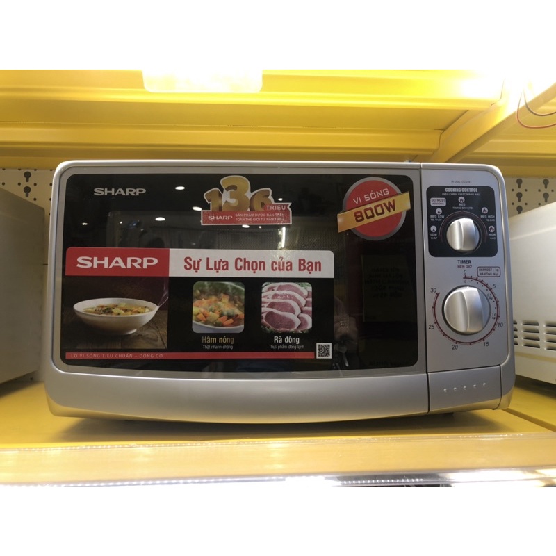 Sharp Microwave 22 Liter R-20A1 (S) VN (Product) | Shopee Malaysia
