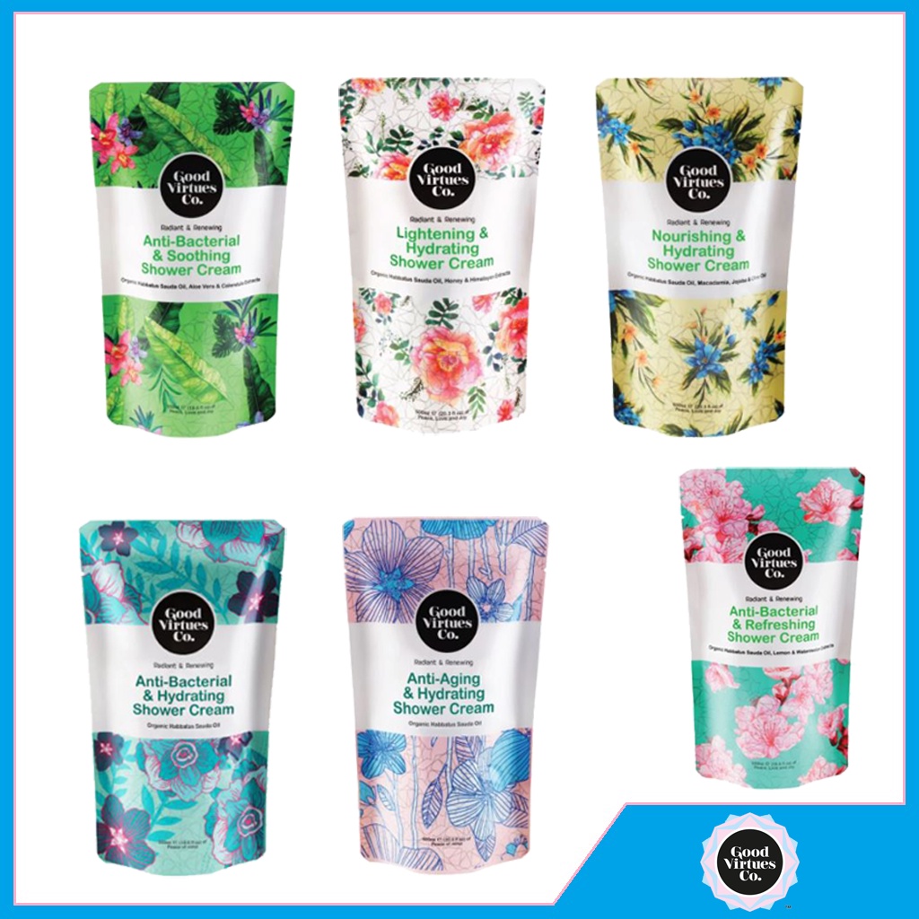 Good Virtues Co GVC AntiBacterial Soothing Shower Cream Body Wash