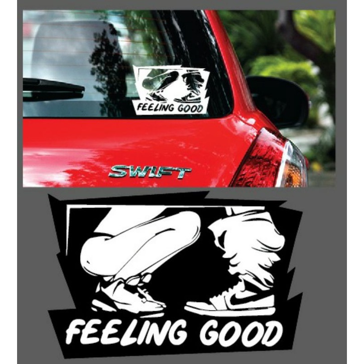 Sticker kereta ( feeling good ) | Shopee Malaysia