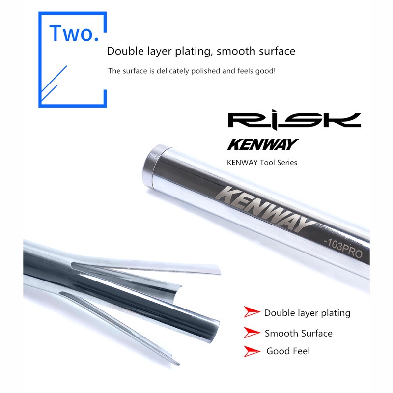 RISK Bicycle Headset Remover Bike Headset Cup Removal Tool Disassembly