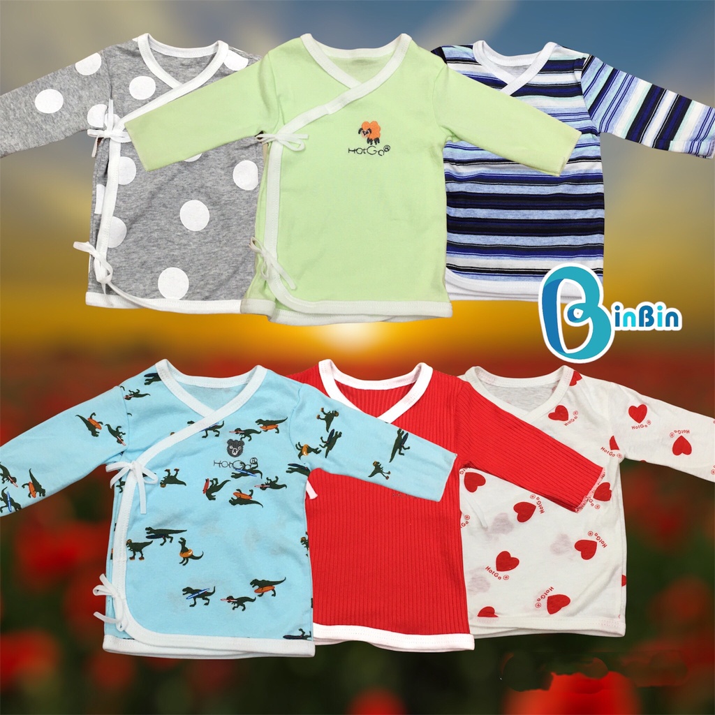 Hotga newborn Shirt For newborn Babies From 2.5Kg To 4kg Shopee Malaysia