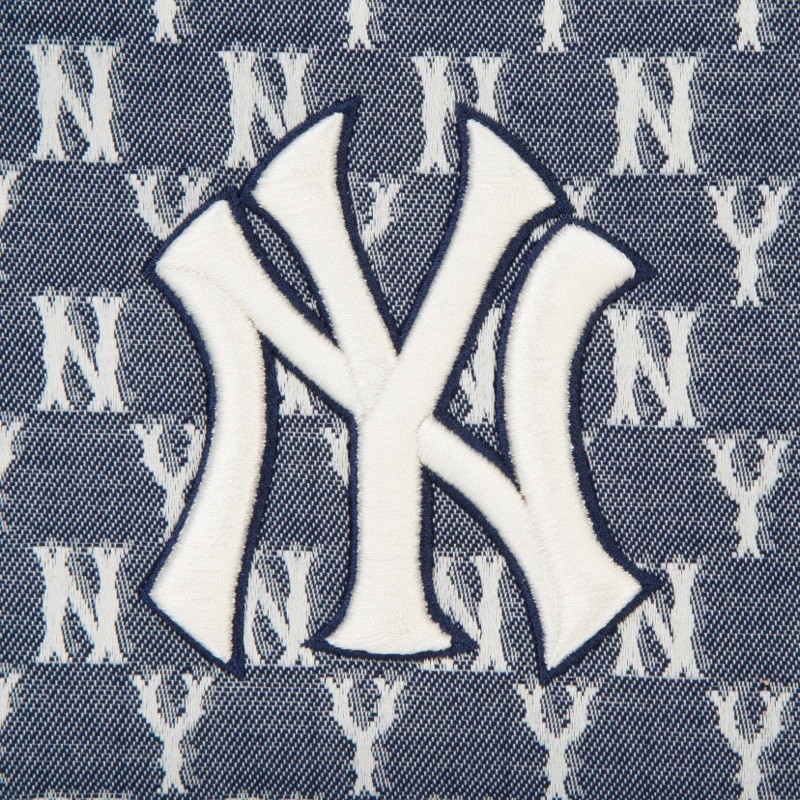 MLB Monogram Jacquard Crossbody Bag (Blue) – The Factory KL