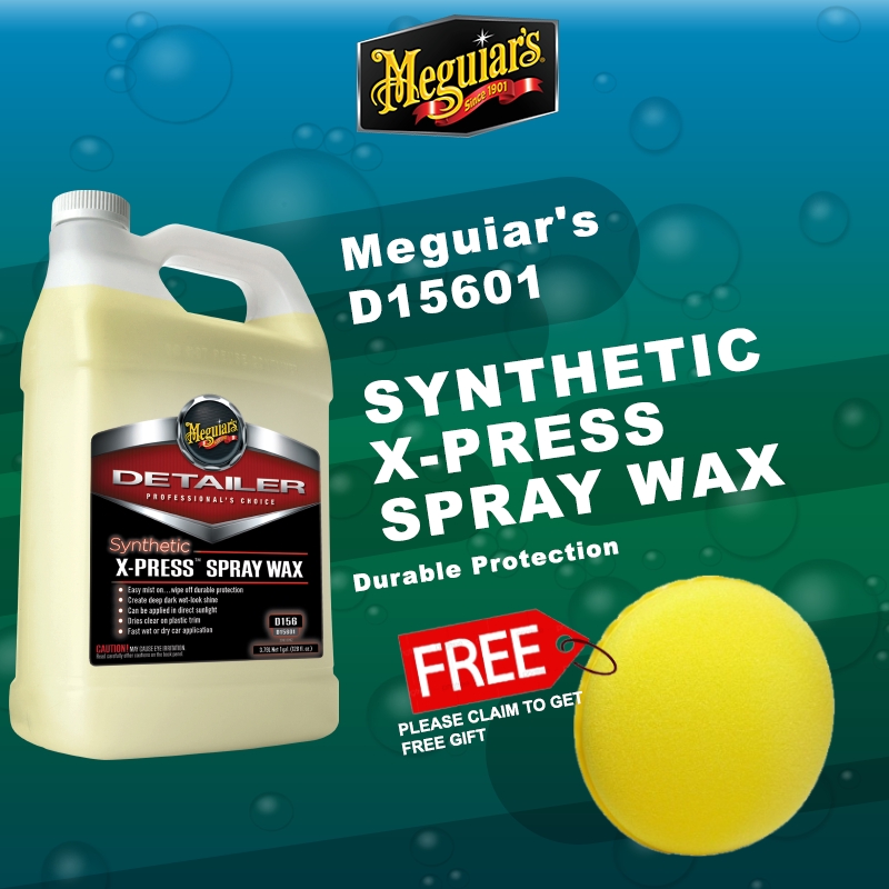 Meguiar's D15601 Detailer Synthetic X-Press Spray Wax