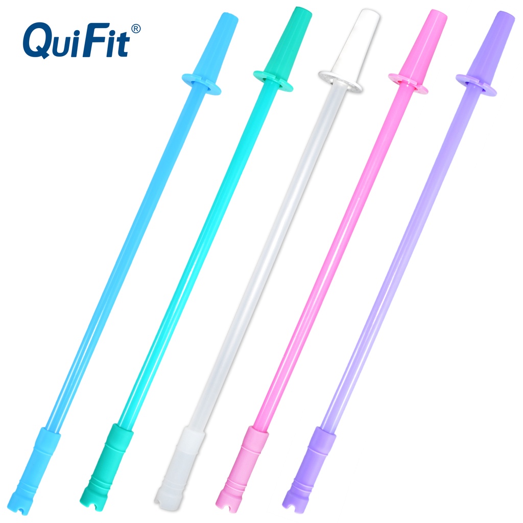 QuiFit Suitable For All Bottle Straws, Colored Straws Can Be AdjustedBy