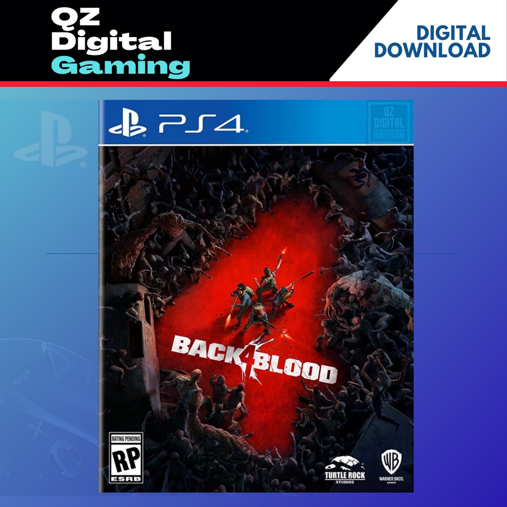 PS4 / PS5 Back 4 Blood Full Game Digital Download | Shopee Malaysia