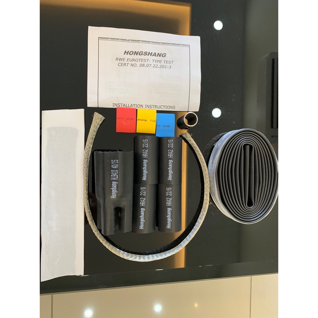 Hongshang Heat Shrink Termination Kits Low Voltage 10/50mm² Shopee