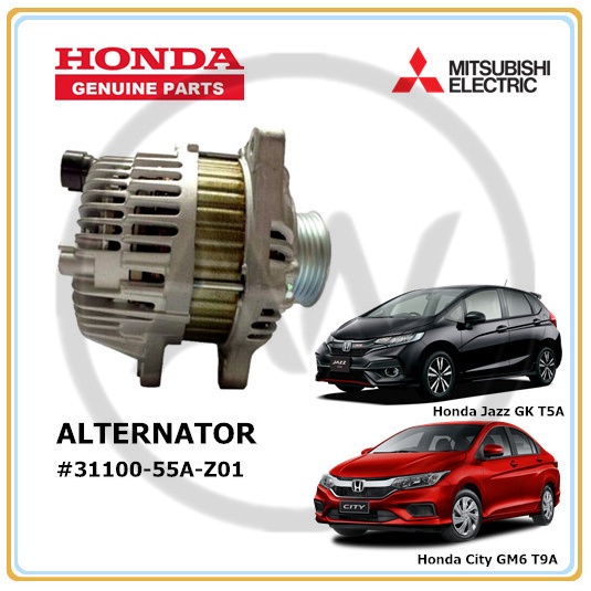 Original Honda City 1.5 GM6 T9A Jazz GK T5A 20142019 Alternator (31100