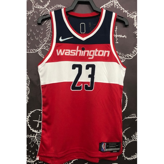 Hot Pressed 2022 Nba Washington Wizards No. 23 Red Basketball Jersey ...