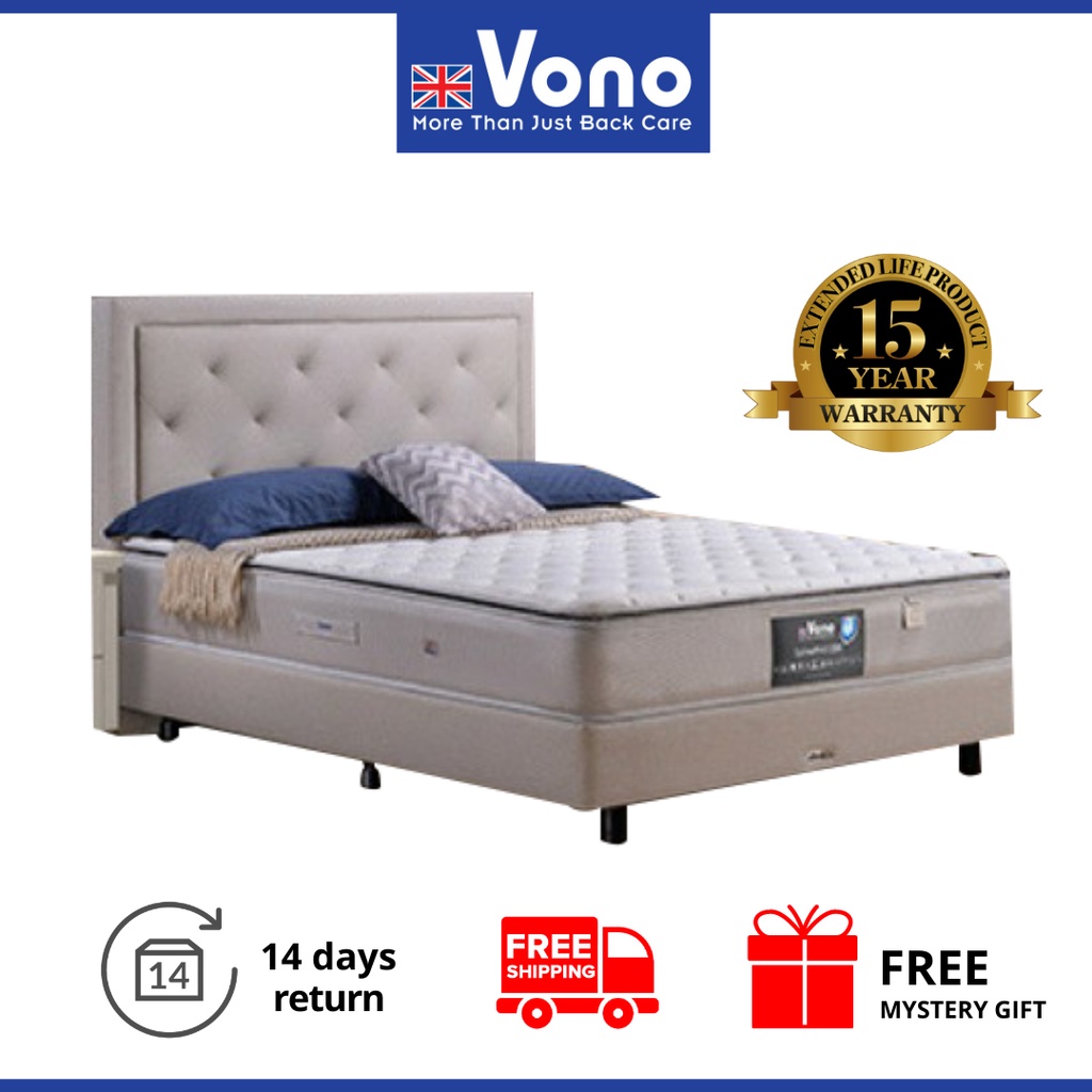 VONO SpinePro 1200 Mattress [FREE Pillow 2pcs] Spine Pro Collection