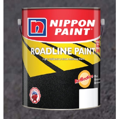 Nippon Paint Roadline Road Line Paint Reflective Yellow Cat Jalan