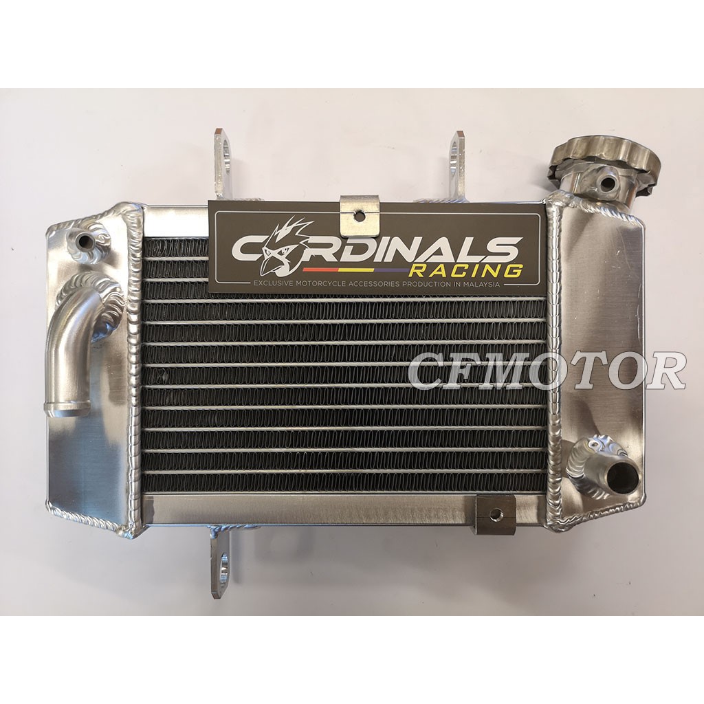 CARDINALS RACING RADIATOR TANK ALUMINIUM (500ml) - Y15 / LC135 / RS150 ...