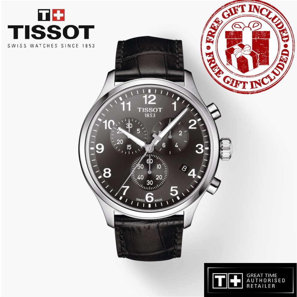 Tissot T116.617.16.057.00 Gent s Chrono XL Classic Leather Watch