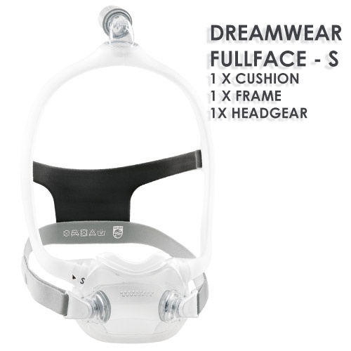 BC PHILIPS Respironics Dreamwear Full Face Nasal Care, Cushion, Straps