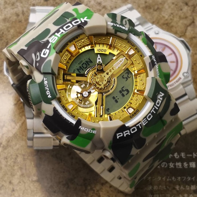 G-shock Ga110 Bape | Shopee Malaysia