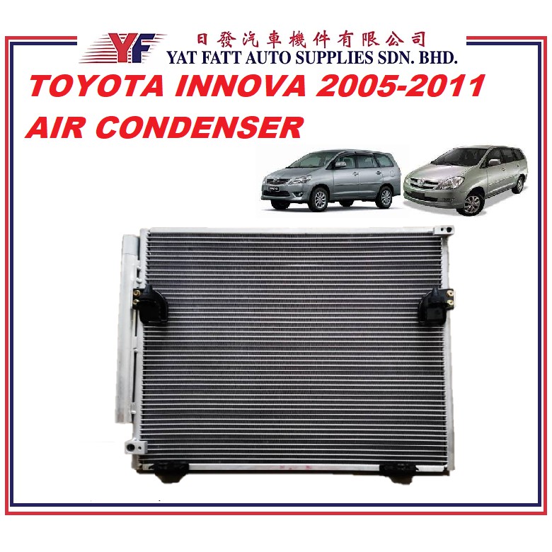 TOYOTA INNOVA 20052011 AIR CONDENSER Shopee Malaysia