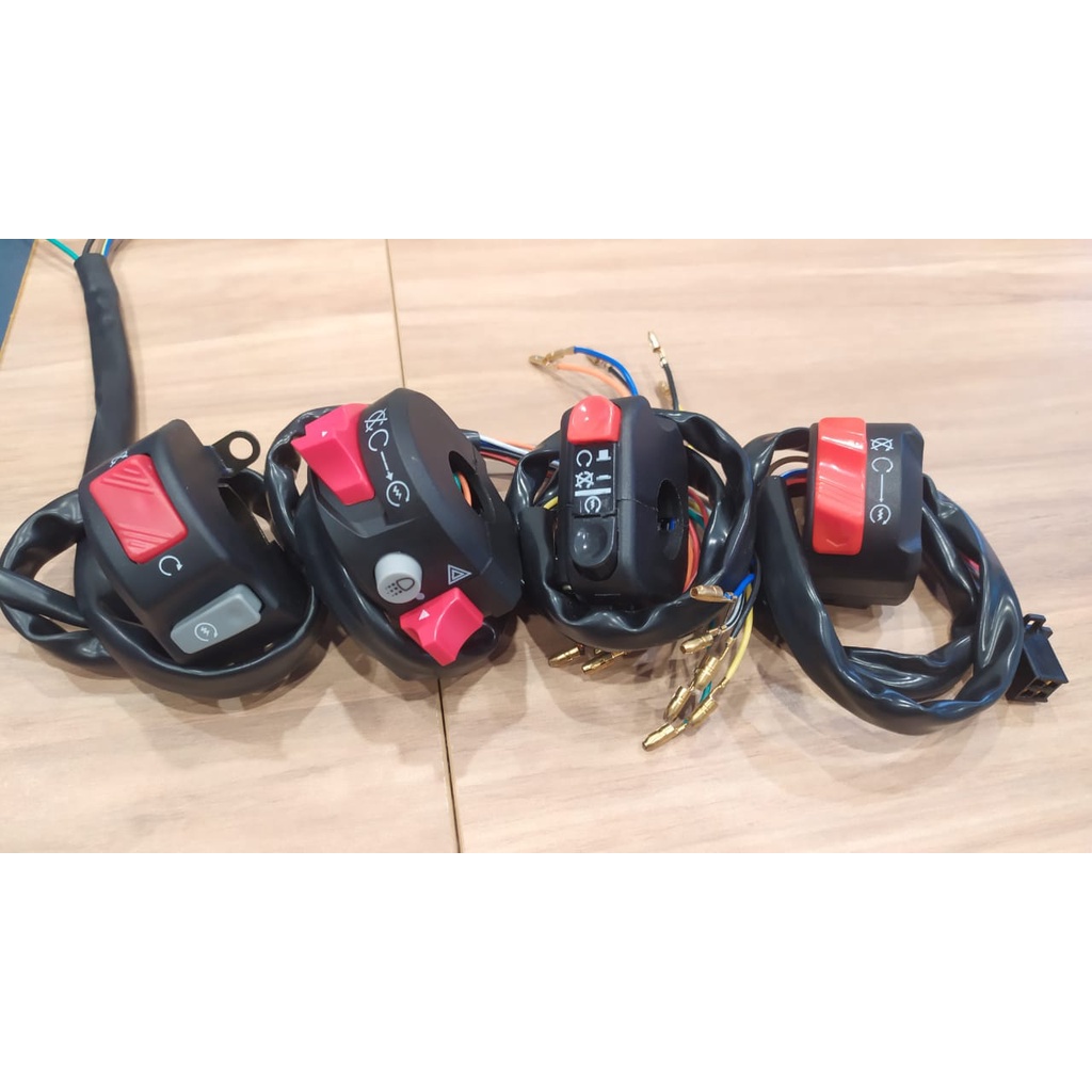 Domino Racing Power Ignition Switch Kill On Off Hazard Flash High Beam