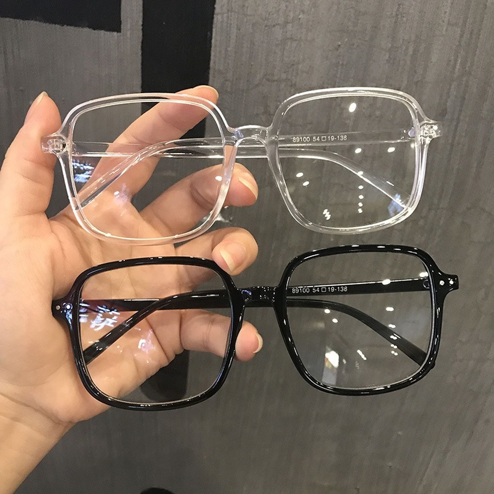 Big frame best sale square glasses