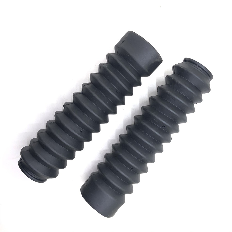Rubber Motorcycle Front Fork Shock Absorber Protection Gaiters Dust