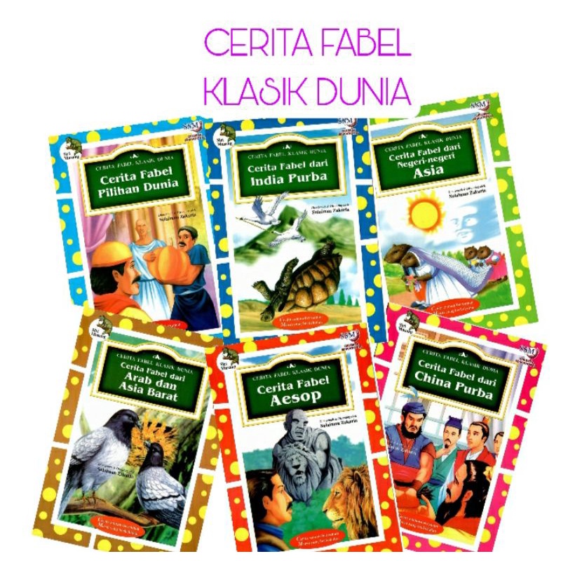 SSM • BUKU CERITA • SIRI MUSANG CERITA FABEL KLASIK DUNIA (6 TAJUK ...