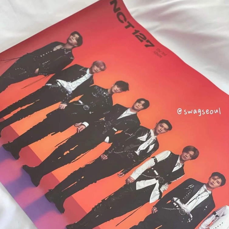 Ready Stock | NCT 127 Sticker Album Official Poster (3 Types) | Shopee ...