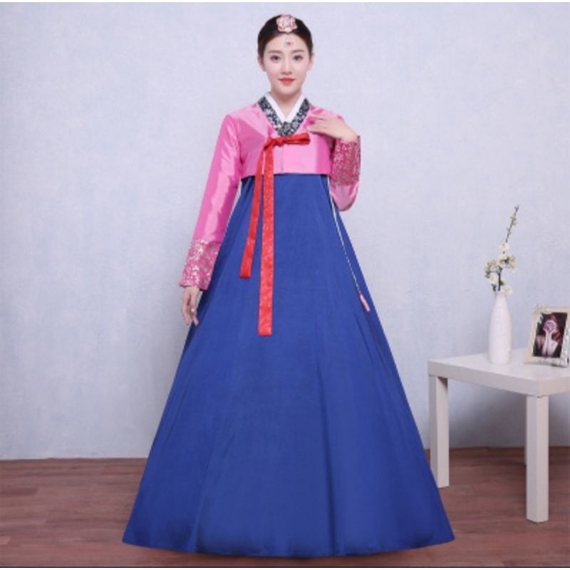 🔥Hanbok Korea Formal Dress V2🔥Code Blue Korea Hanbok Baju Korea