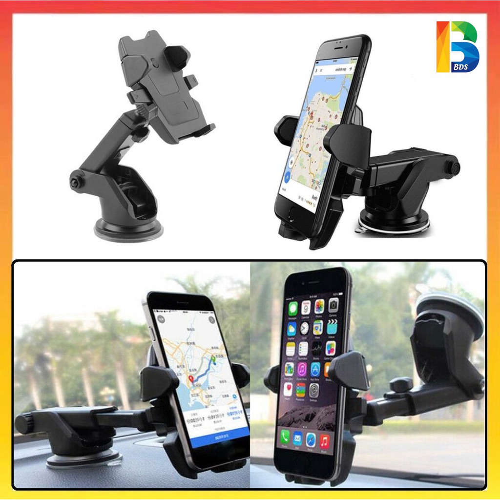 Car Extendable Phone Holder Mount Mobile Waze Portable Rotating ...