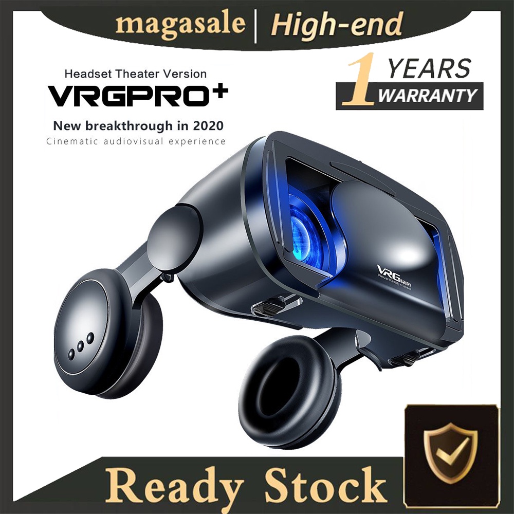 VRGPro+ 3D VR Glasses Virtual Reality Full Screen Visual VRG Pro ...