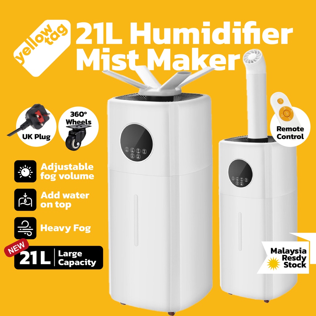 🔴READY STOCK (KL)🔴 21L Smart Disinfectant Humidifier + Wheels Timer+Humidity Control 商业消毒喷雾