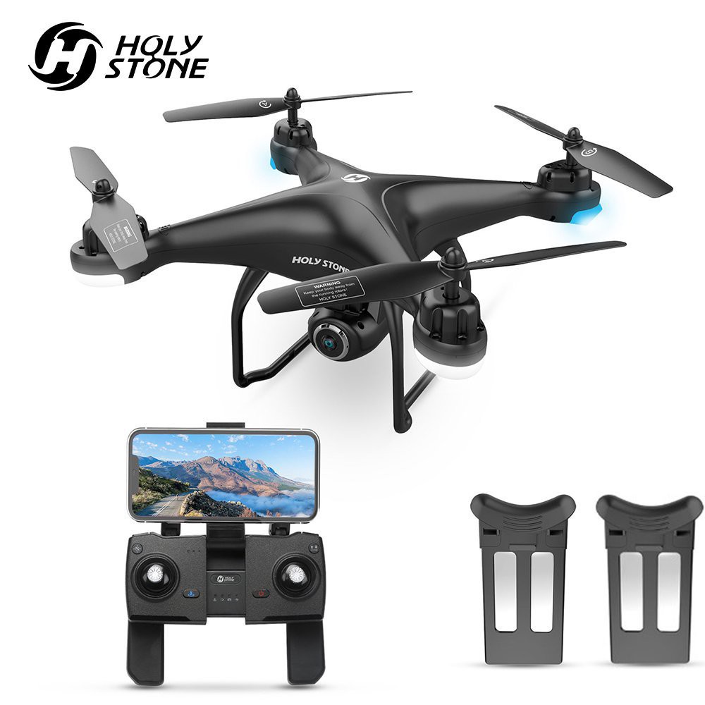 Holy Stone HS120D GPS Drone with Camera for Adults 2K UHD FPV Quadcotper with Auto Return Home Follow Me Altitude Hol