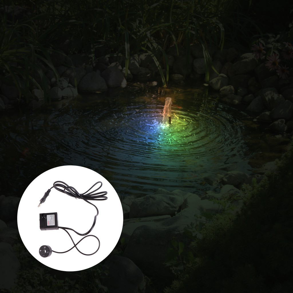 3W/5W/10W/16W/25 Powerful Submersible Water Pump with LED Light for ...