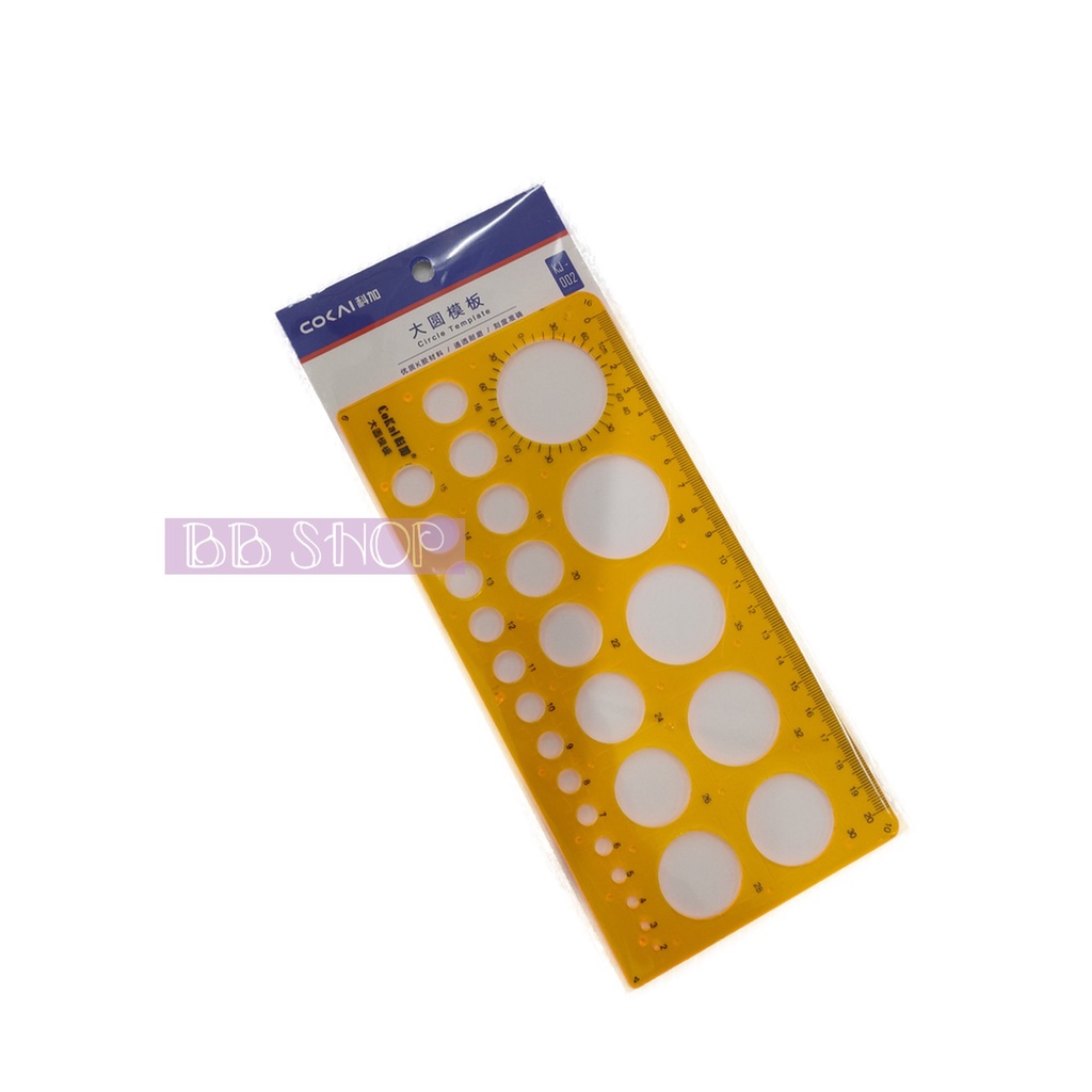 COKAI Technical Drawing Template Ruler for circle ova drawing | Shopee ...
