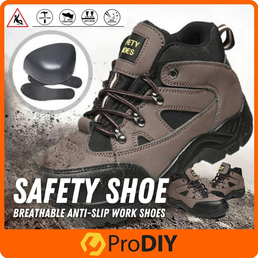 Men's oil outlet resistant work shoes