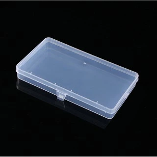 Plastic Transparent Storage Box Square Small Items Case Packing Boxes