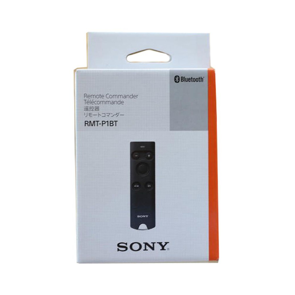 Sony RMT-P1BT Bluetooth Wireless Remote Commander ( Black ) | Shopee ...