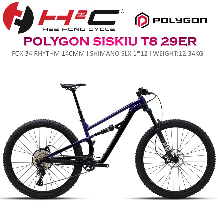 Polygon Siskiu T8 29er Dual Suspension Trail Bike Shopee Malaysia