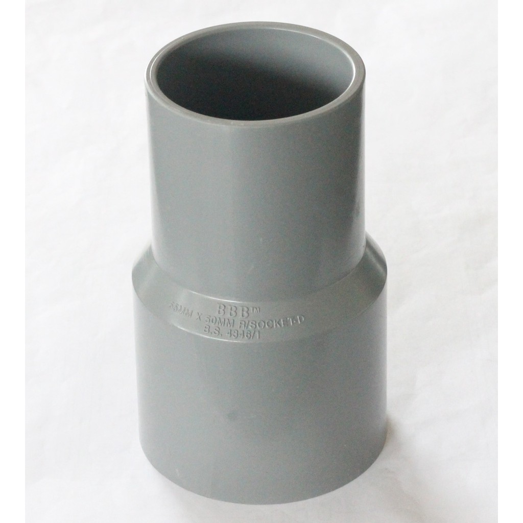 BBB PVC Reducing / Reducer Socket 2 - 1/2 inch X 2 inch (65 mm X 50 mm ...
