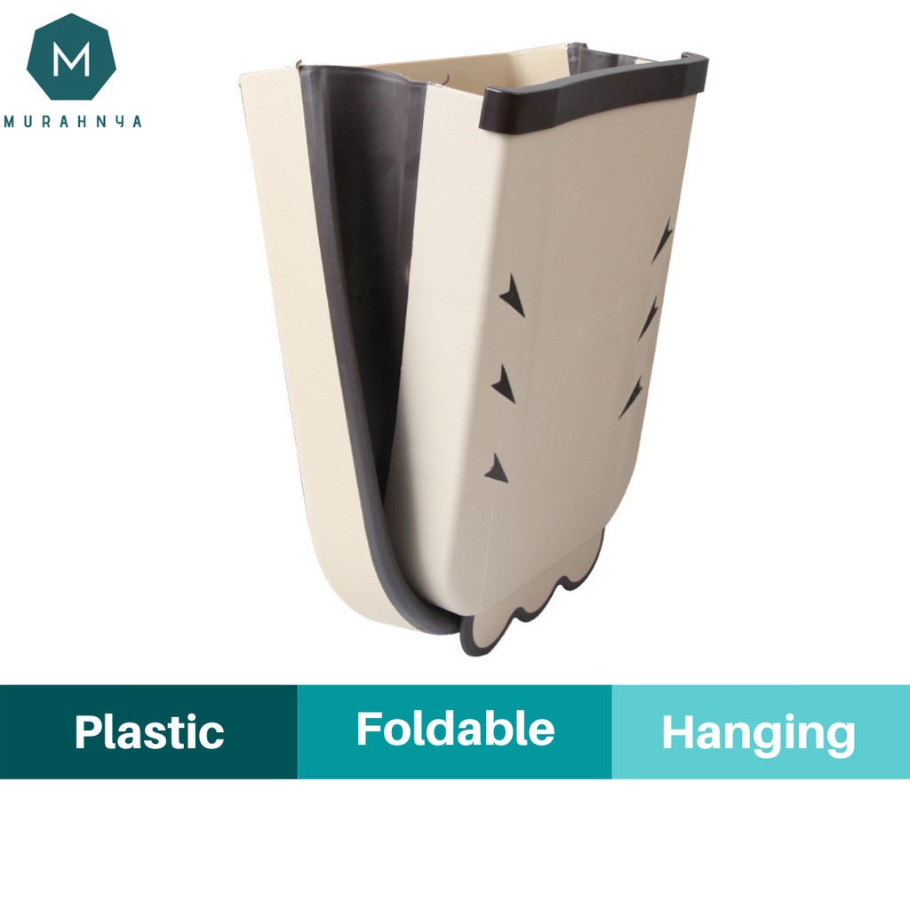 Foldable Kitchen Trash Dustbin Garbage Basket Rubbish Waste Collection ...