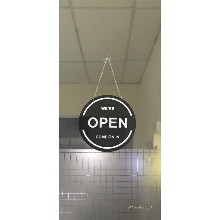 Signage Open Closed (Acrylic Open Closed New - list) | Shopee Malaysia