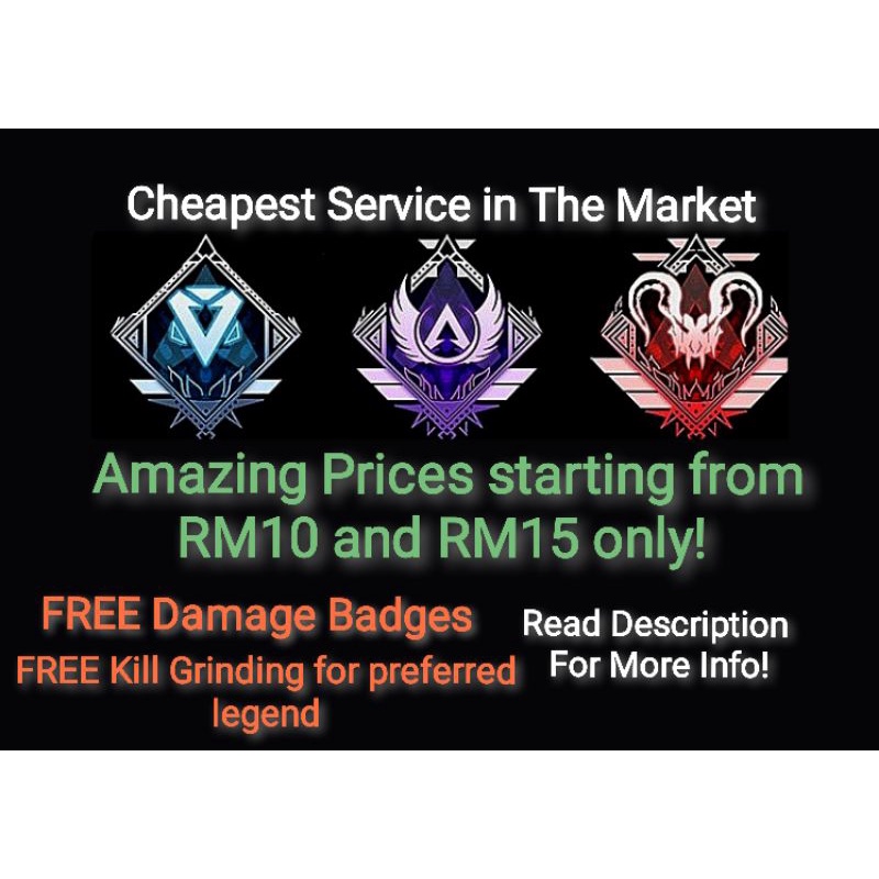 Cheap Apex Legends Boost Service | Shopee Malaysia