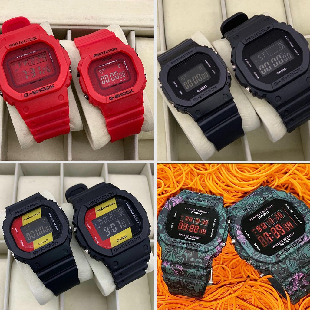 G shock outlet couple set