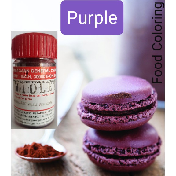 Purple Food Coloring / Ungu 20GM Shopee Malaysia