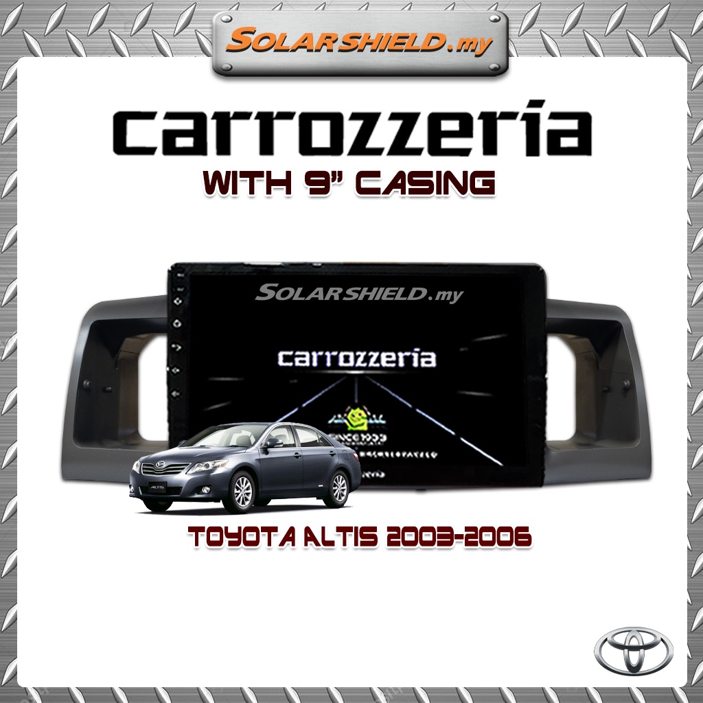 Carrozzeria 9'' Automotive Pro Series Android System Player Toyota ...