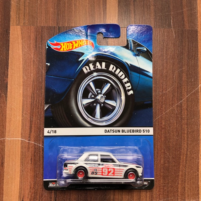 hot wheels datsun bluebird 510 real riders