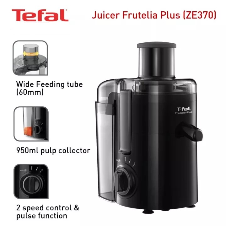 Tefal Juicer Frutelia Plus (ZE370) | Shopee Malaysia