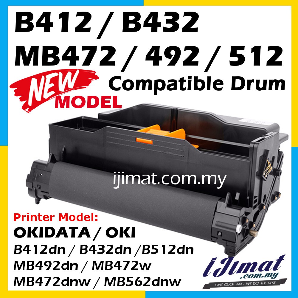OKI Original Bild Trommel Schwarz für B411 B431 B431DN B432 MB461 MB471 MB472 MB491 MB562 | Toner Tinte Druckerzubehör Original