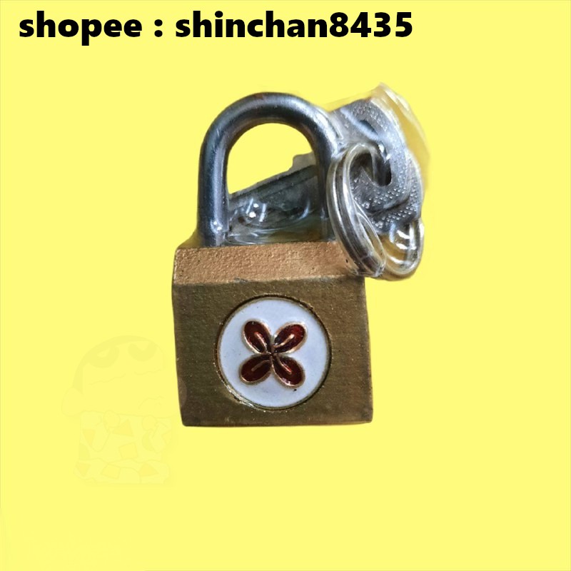 Brass Padlock Heavy Duty Security Padlock Mangga Kunci Gold Door