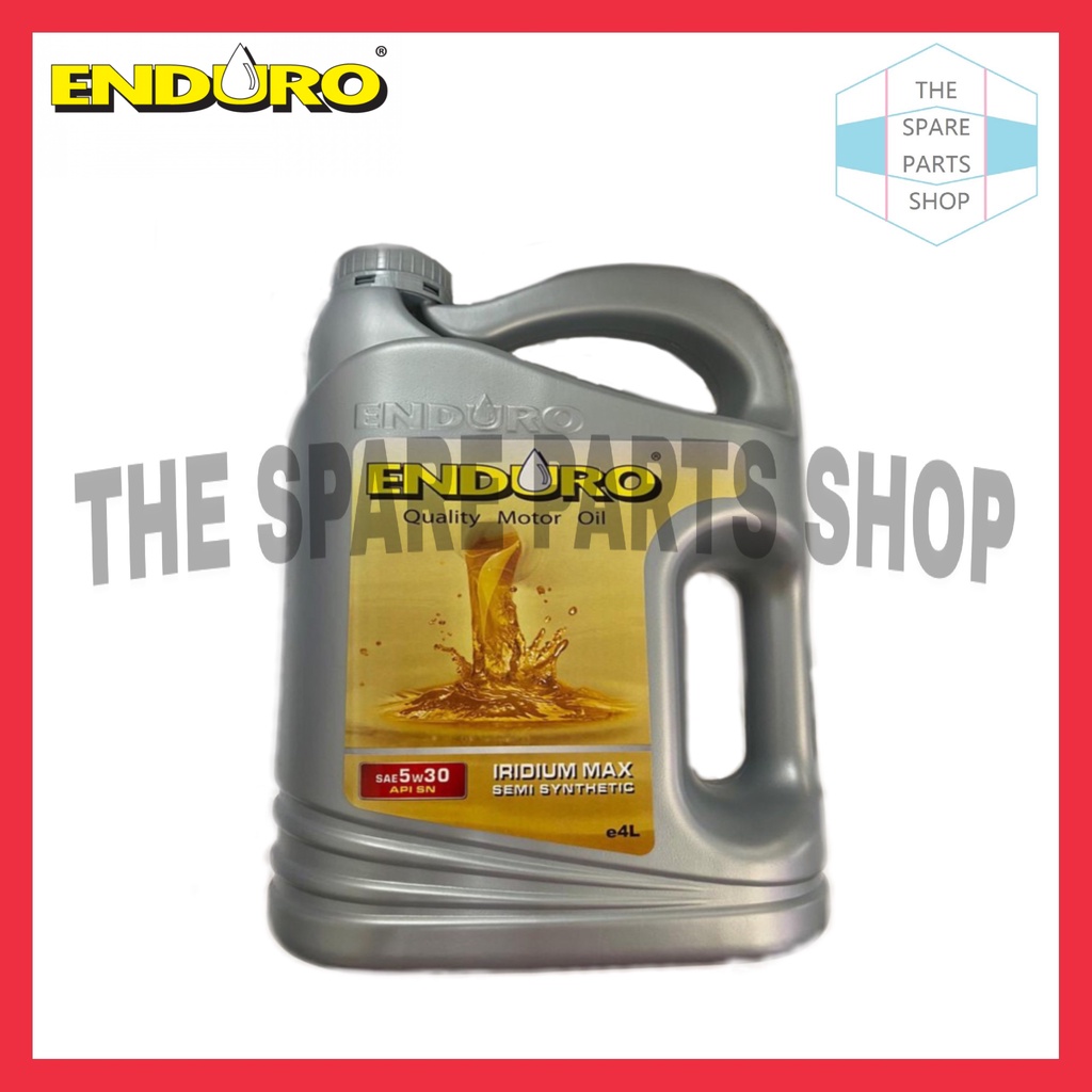 ENDURO SAE 5W30 SEMI SYN ENGINE OIL 4L | Shopee Malaysia