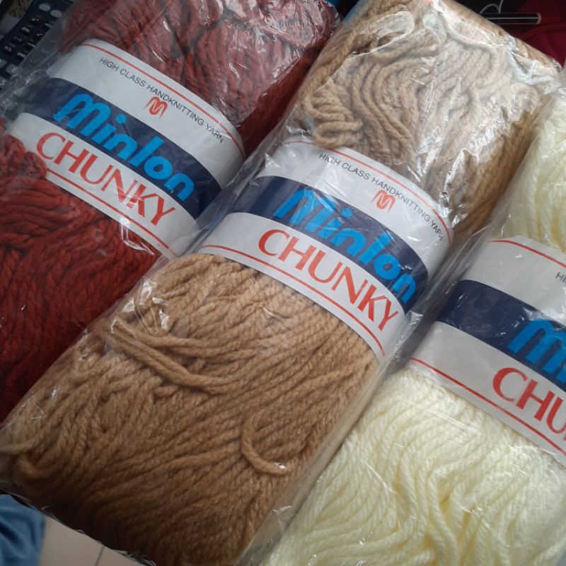 Minlon Chunky Yarns (200gram) | Shopee Malaysia