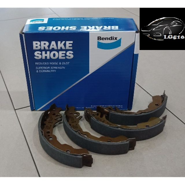 BENDIX BRAKE SHOE REAR PERODUA MYVI OLD [2005~2011] AXIA BEZZA (DS0042B ...