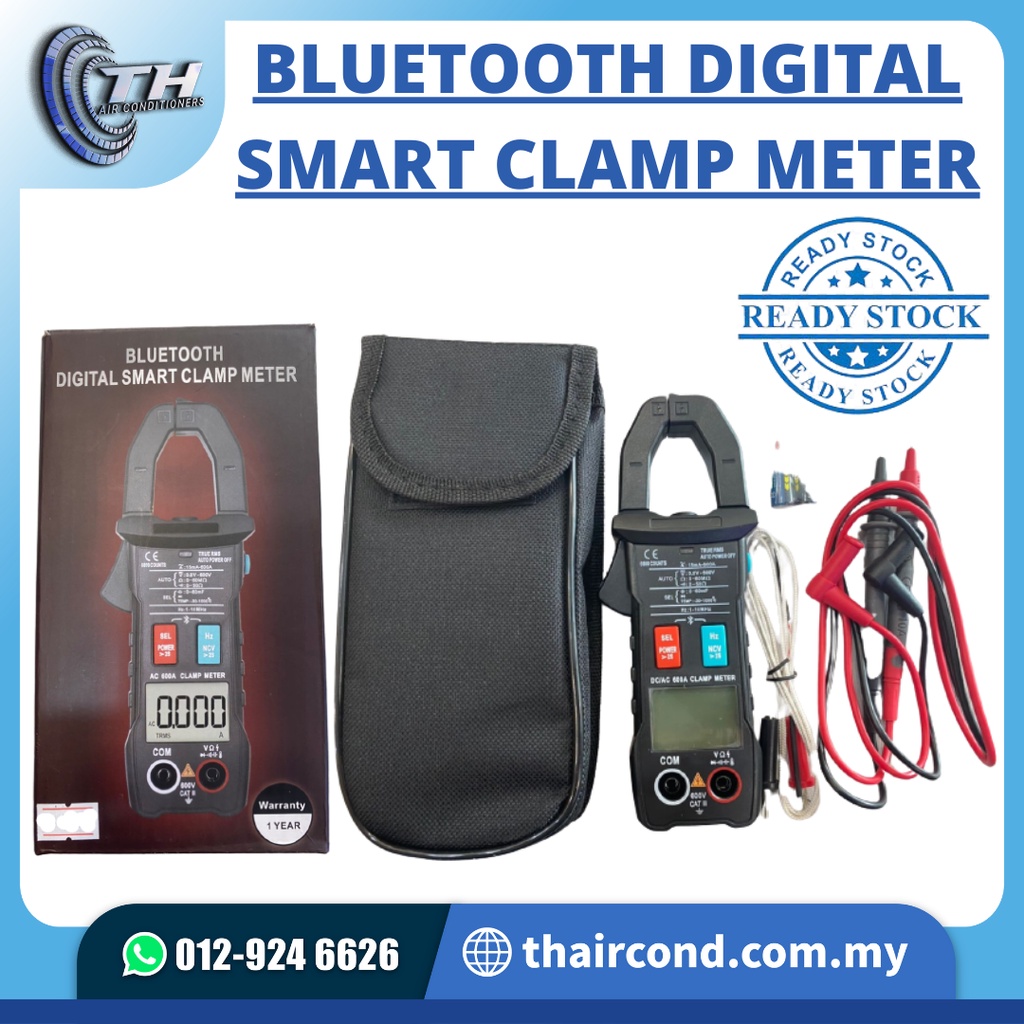 BLUETOOTH DIGITAL SMART CLAMP METER | Shopee Malaysia